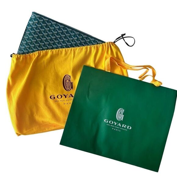 Authentic Goyard Senat GM Bordeaux Clutch - Picture 2 of 9